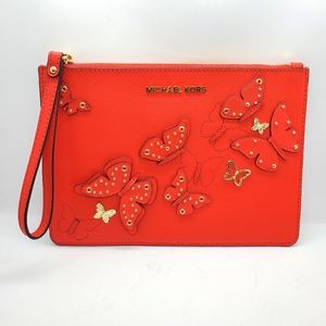 Michael Kors Butterfly Wristlet